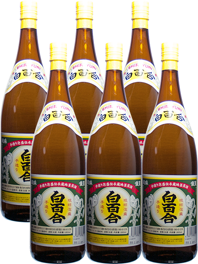 池原 白百合 30度 1升瓶(1800ml) 1ケース(6本入)
