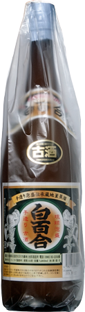 池原 白百合 古酒 43度 1升瓶(1800ml)