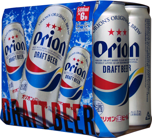 オリオンドラフトビール 500ml 6缶パック