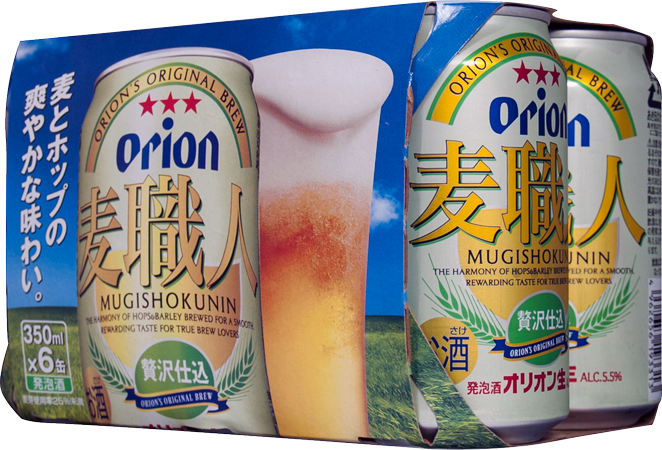 オリオン 麦職人(発泡酒) 贅沢仕込 350ml 6缶パック