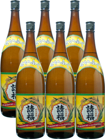 請福 直火 30度 1升瓶(1800ml)1ケース(6本入)