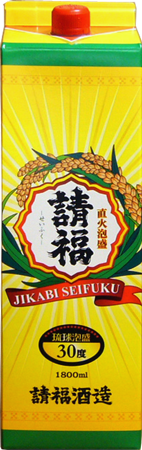 請福 直火 30度 1升紙パック(1800ml)