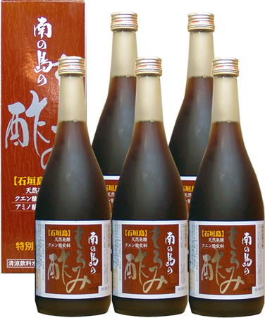 請福 南の島のもろみ酢 4合瓶(720ml) 6本セット