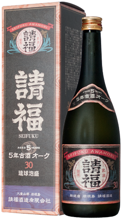請福 オーク 5年古酒 30度 4合瓶(720ml)