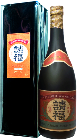 請福 オーク 10年古酒 30度 4合瓶(720ml)