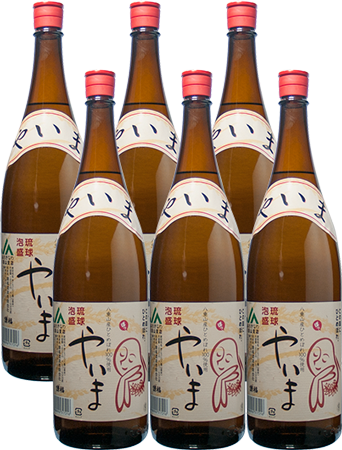 請福 やいま 30度 1升瓶(1800ml)6本セット