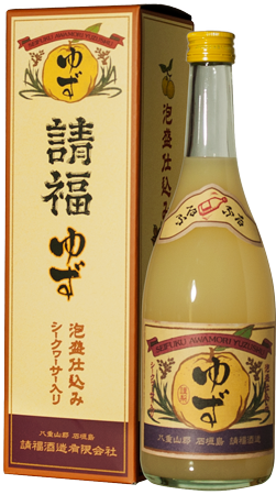 請福 ゆずリキュール 10度 4合瓶(720ml)