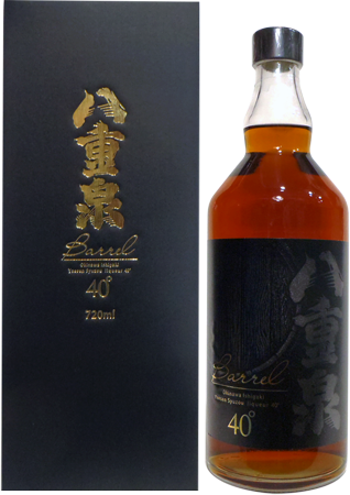 八重泉 BARREL(バレル) 40度 4合瓶(720ml)