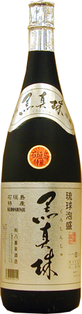 八重泉 黒真珠 43度 1升瓶(1800ml)